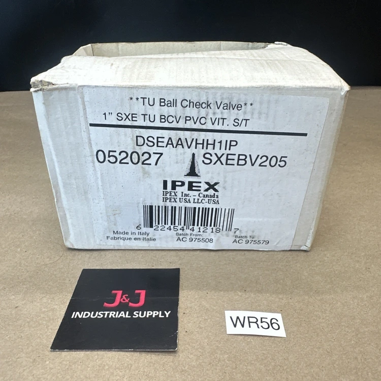 New | in-Stock IPEX DSEAAVHH1IP Valves/Fittings | J&J Industrial Supply #502276