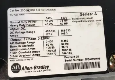 USED ALLEN BRADLEY Allen-Bradley