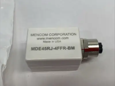 New | in-Stock Mencom Ethernet Receptacle M12 4 Pole D-Coded Female to RJ45 Electrical Fittings Michigan US | Maverick Industrial Sales #1395124
