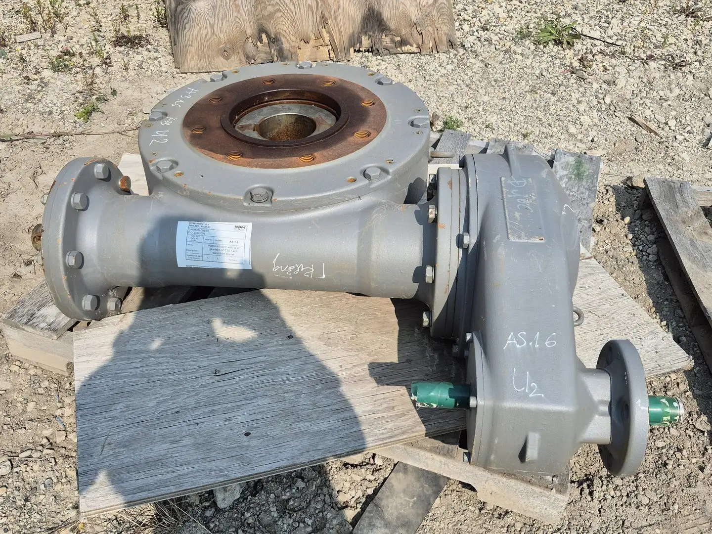 Used AUMA GST30.1 Electric Motor Driven Actuators British Columbia CA | Lenmark #1440802