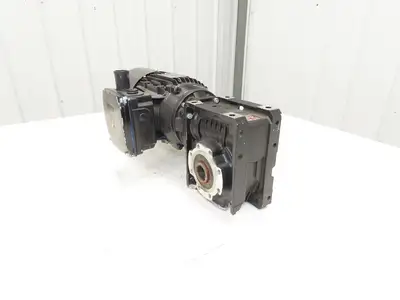 Siemens 1LE10010DB390KA4Z AC Gearmotor 80:1 Reducer 22RPM 0.75kW 480V 3Ph