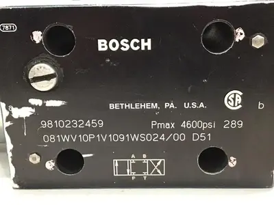 USED BOSCH 081WV10P1V1091WS024/00D51