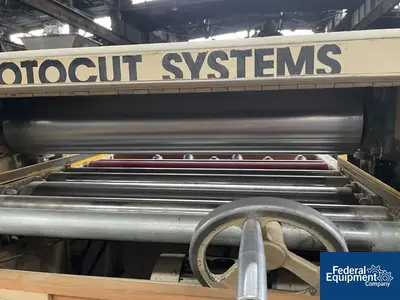 USED RotoCut 30" RotoCut Systems Pass Thru Die Cutter