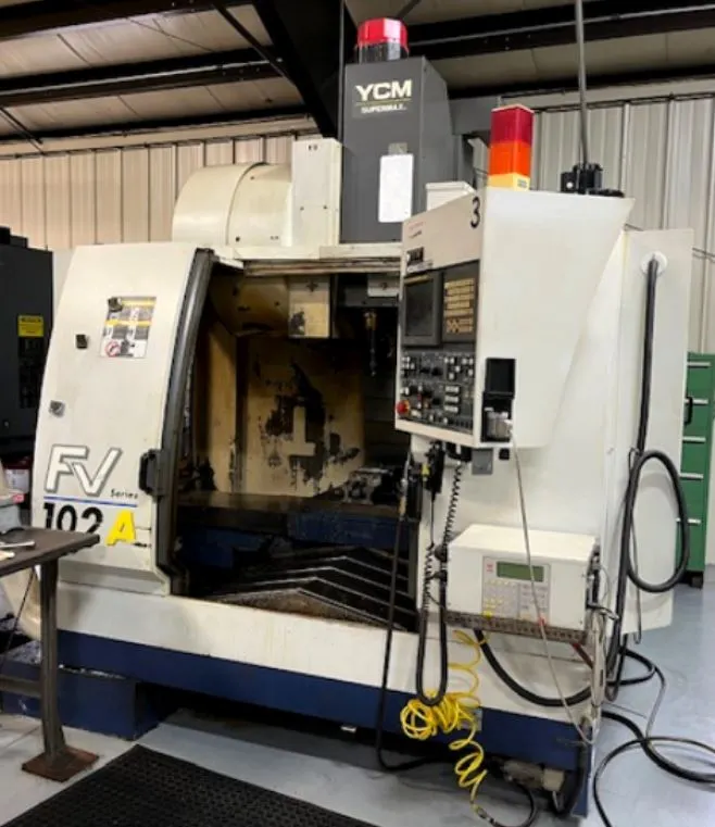 YCM FV102A CNC Vertical Machining
Center