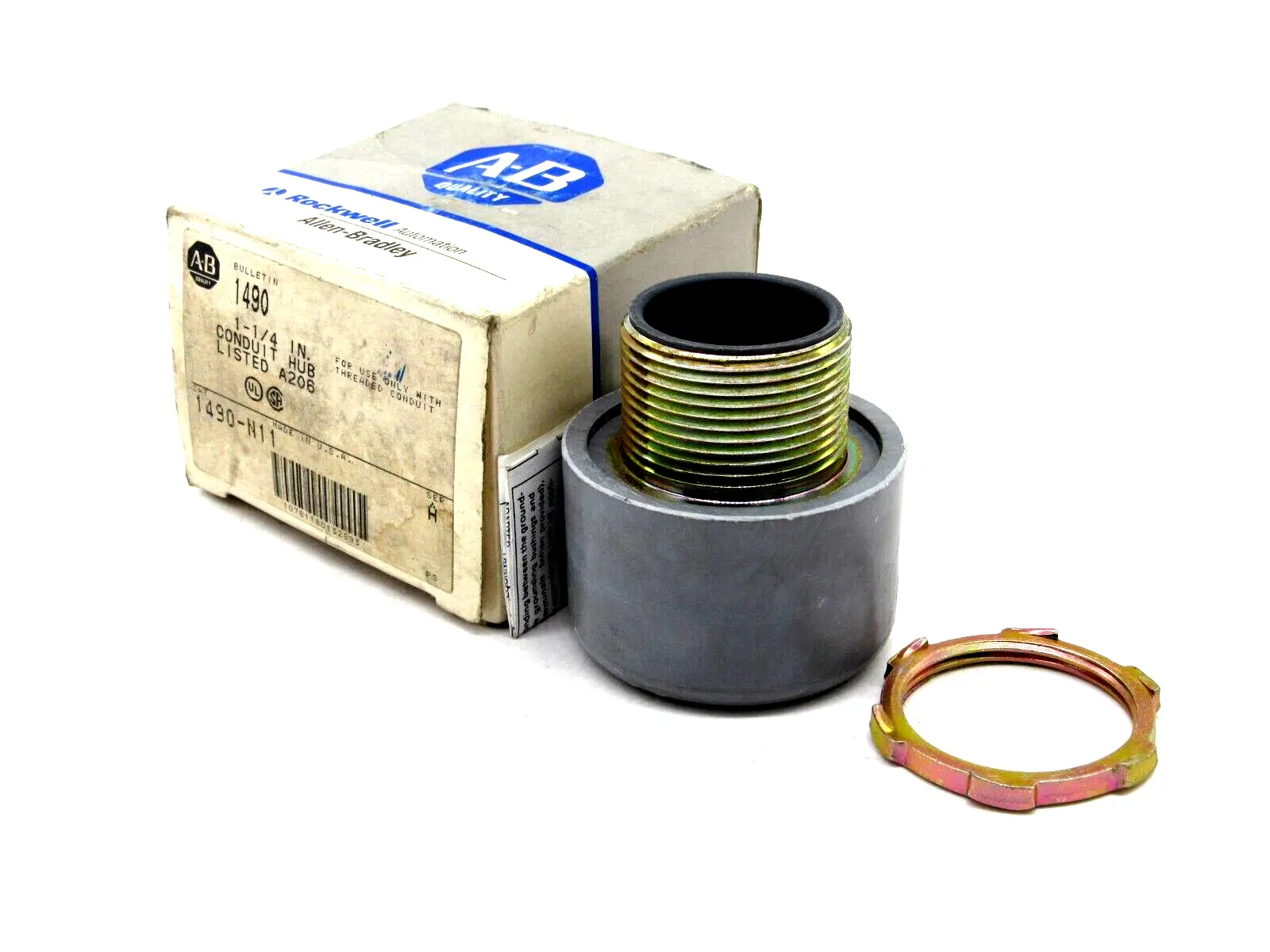 NEW ALLEN BRADLEY 1490-N11 CONDUIT HUB 1 1/4" SERIES A 1490N11