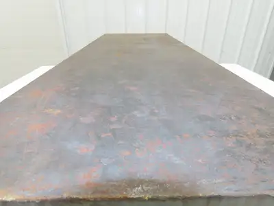 Mild Carbon Steel Rectangle Block 7-1/2"x 12-1/2" x 35"  900Lbs