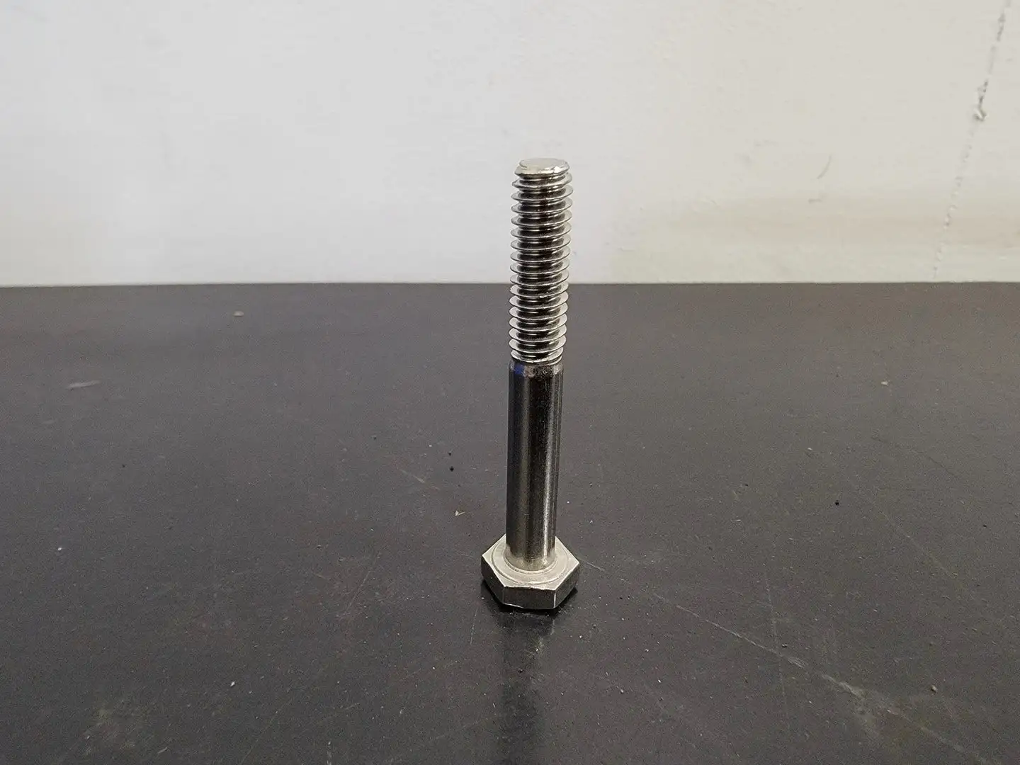 THE 1/4" x 2" F593C Stainless Steel Hex Bolt (Bag of 200/Qty)