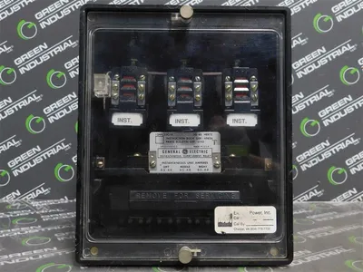 General Electric 12HFC23C1A Instantaneous Overcurrent Relay Damaged See Pic Used