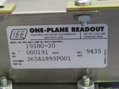 New | in-Stock IEE _UNKNOWN_ CNC & N/C Controls Texas US | OCO Industrial #1683101