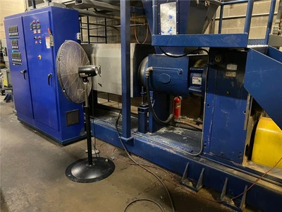 10" To 6" AET Dual Diameter Extruder, 32"1 L/D, Vented Barrel