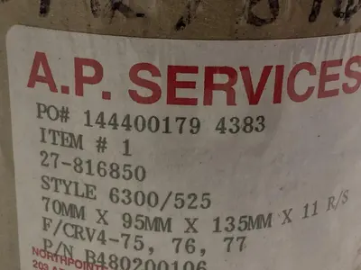 Used AP SERVICE 27-816850 Pump & Valve Parts Ohio US | Surplus Asset Holdings #1238192