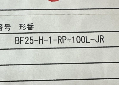 NEW Tsubaki BF25-H-1-RP+100L-JR
