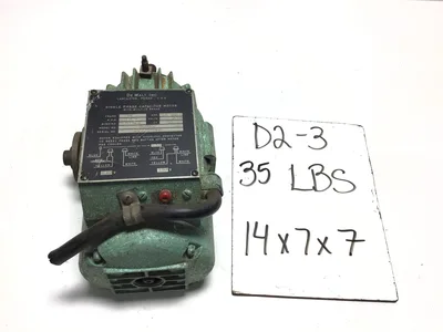 DeWalt 500150 Single Phase Capacitor Motor 245 Frame with Built-In Brake 2825 RPM