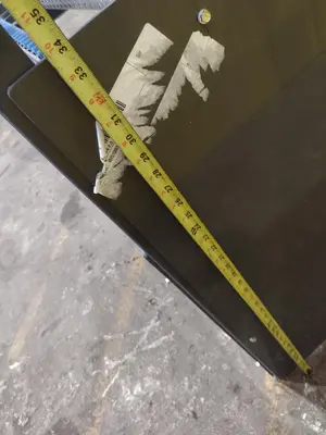 59" X 36" X 52" STEEL PARTS TABLE: STOCK #20614