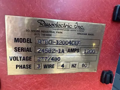 USED RUSSELECTRIC RTBD-12004CEF