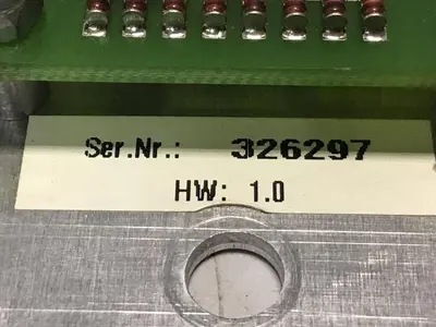 USED SIGMATEK VDMA-INTERFACE 01-250-011-D