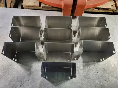 End Closure Cable Tray 5-3/4" x 6-1/4" x 2-1/2" (Set of 10 pcs)