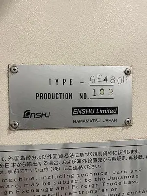 USED 2013 ENSHU GE480H