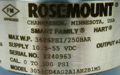 NEW ROSEMOUNT 3051-CD4A02A1AH2B1M5 TRANSMITTER 3051CD-5276961