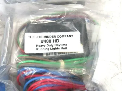 LOT OF 5 NEW LITE-MINDER #480 HD DAYTIME RUNNING LIGHTS 480HD