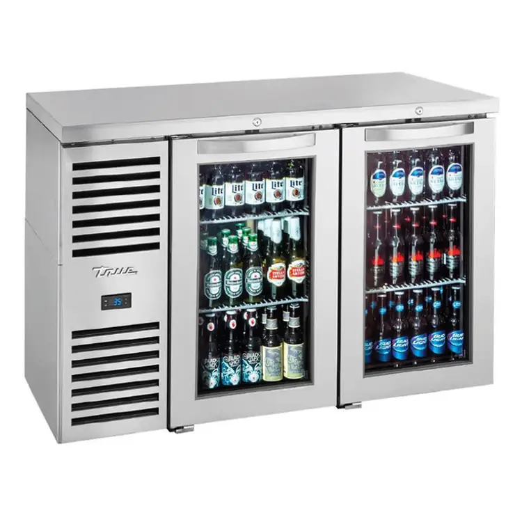 Used True TBR48-RISZ1-L-S-GG-1 Bottle Coolers Illinois US | Falcon Restaurant Supply #1373948