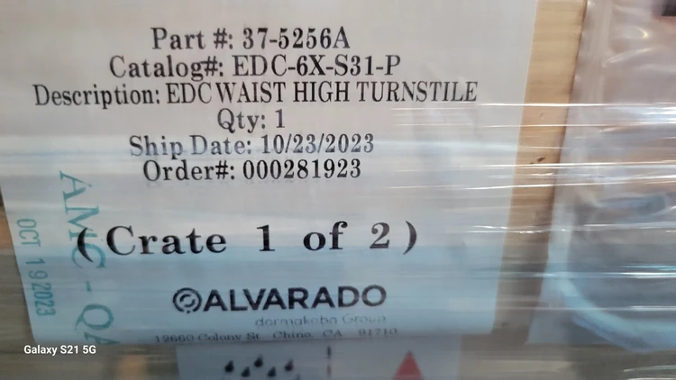 New | in-Stock ALVARADO EDC-6X-S31-P Locksmith Equipment/Supplies Arizona US | ASSET CONVERSION SPECIALISTS, INC. #324714