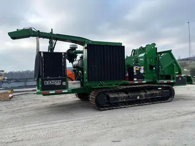 New | in-Stock BANDIT 3090T Whole Tree Chippers Indiana US | Franklin Rock & Recycle LLC #1354558