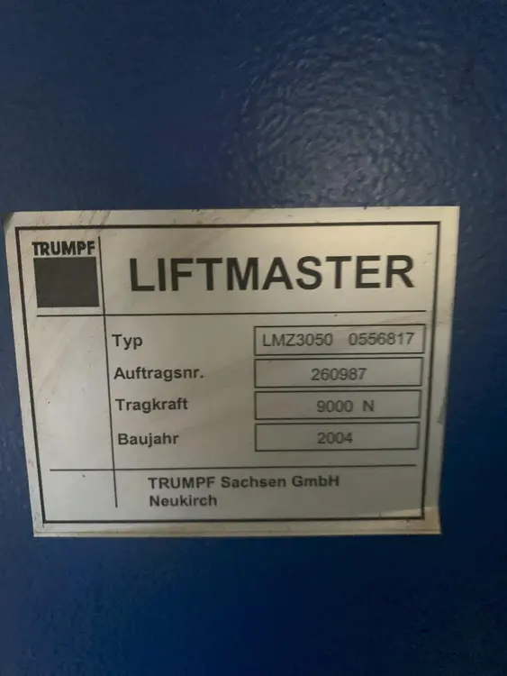 Used TRUMPF LMZ3050 0556817 Laser Load/Unload Systems Ohio US | Yoder Brothers machinery 10 #92258