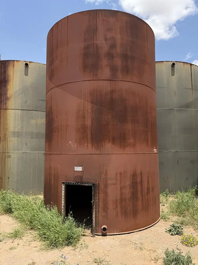 USED 1992 PERMIAN TANK 210BBL VERTICAL TANK