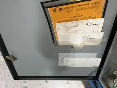 Used 2008 QUINCY COMPRESSOR QSLP60 Rotary Screw & Sliding Vane Air Compressors Ohio US | HGR 24 #1787408