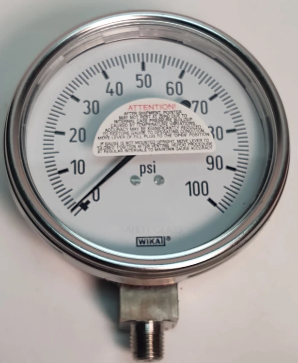 New | in-Stock WIKA 9745408 Universal Pressure Meters Kentucky US | Edwards Industrial Repair #1017859
