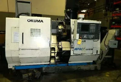 1997 OKUMA IMPACT LU-15M CNC Lathes | Midstate Machinery (1)