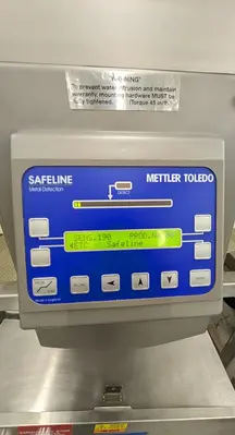 Used 2001 METTLER TOLEDO MODEL 303 Metal Detectors | ND Industrial Surplus #1219053