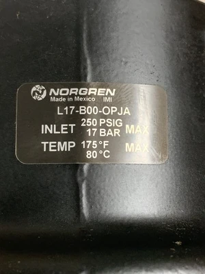 NEW Norgren L17-B00-OPJA