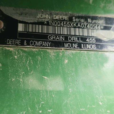 JOHN DEERE 455 Grain Drill | Iron Listing (47)