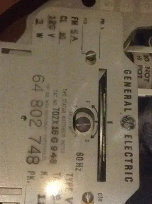 NEW GENERAL ELECTRIC VW-63A