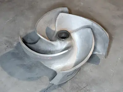 4-Vane Impeller for 3175S Pump, Size 6, CF8M