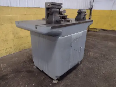 12" x 36" T-SLOTTED INSPECTION TABLE WITH CENTERS: STOCK #17362