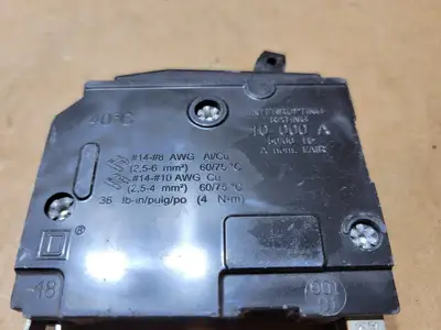 Used SQUARE D QOB120 Switchgears British Columbia CA | Lenmark #1438612