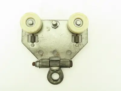 Bridge Crane Hoist Push/Load Trolley Hinged 2-7/8"W 10.75"L 3-1/8"Wheels