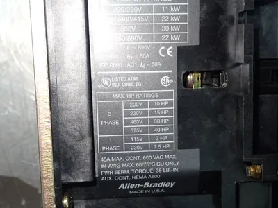 New | in-Stock ALLEN BRADLEY 100A45NZ3 Starters Ohio US | HGR 24 #878484