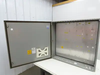 Wiegmann N412363608C Electrical Enclosure Control Panel 36x36x8" Backplate
