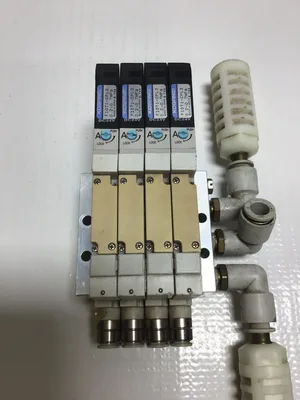 Koganei F10M4AJ – F10T1-CPL3 Solenoid Valve Bank 0.2-0.7MPa (Set of 2)
