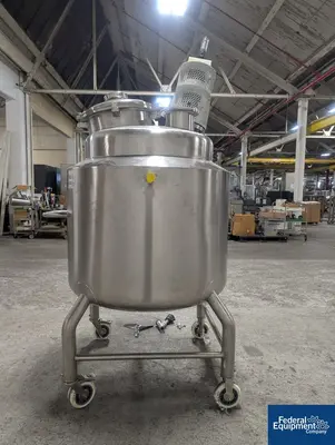N/A 100 gallon Anish Pharma Mix Tank, S/S