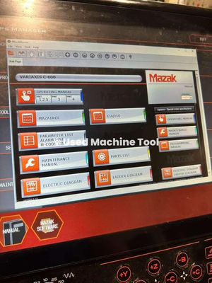 MAZAK Variaxis C-600 Vertical Machining Centers (5-Axis or More) | Used Machine Tool (9)