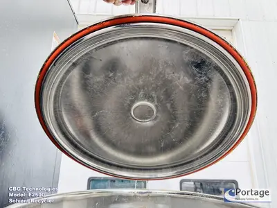 USED 2008 CBG TECHNOLOGIES F2500 SOLVENT RECYCLER