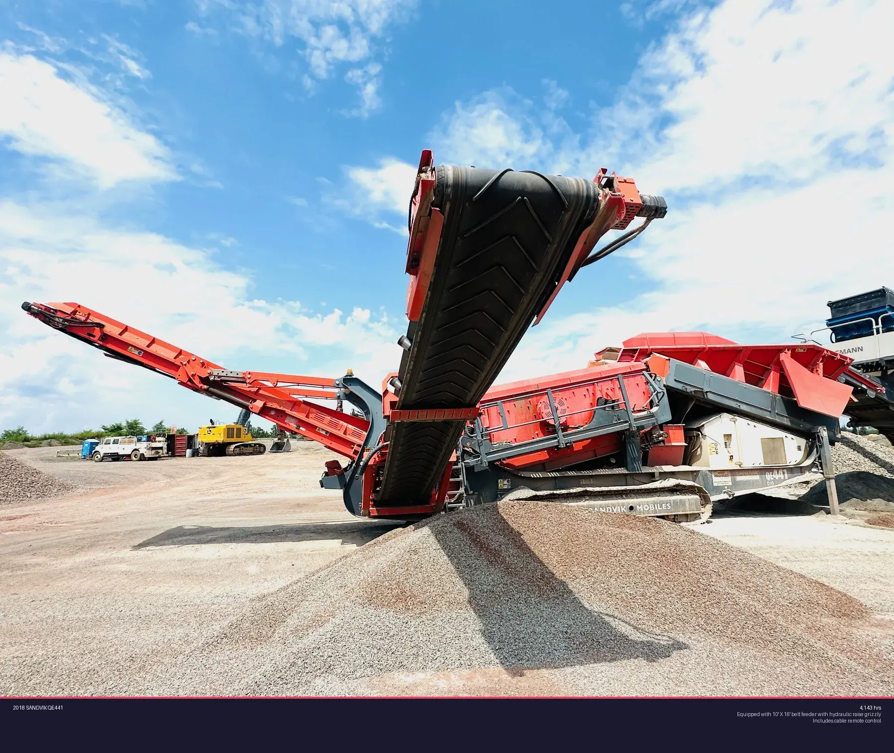 Used 2018 SANDVIK QE441 Vibratory Screens New Jersey US | Proxy Equipment #1385197