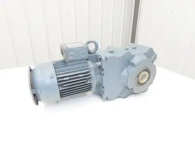 Bauer BK30-64U/D08LA82-TF-D/C3 Gear Motor 0.5kw 12/47 RPM 600V 3PH Hollow Shaft