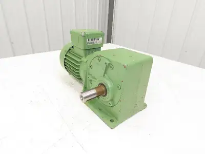 Bauer DK74 SZ3-1112/178 SP Gearmotor 9RPM 147:1  0.3kw 220-440 3Ph 140Nm