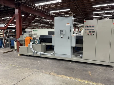 6" Davis Standard Extruder, 30:1 L/D, 500 HP AC Motor